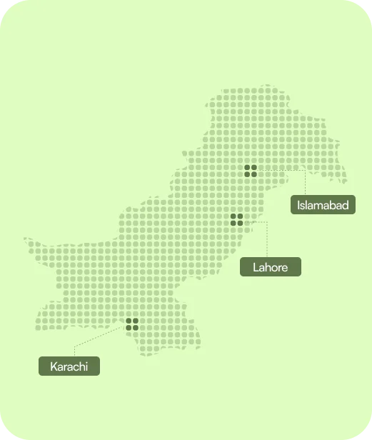 Nationwide Coverage - Comprehensive logistics support across Pakistan